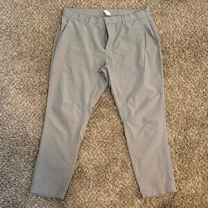 Men's Gray The Only Fabletics Pants Chinos 35x30